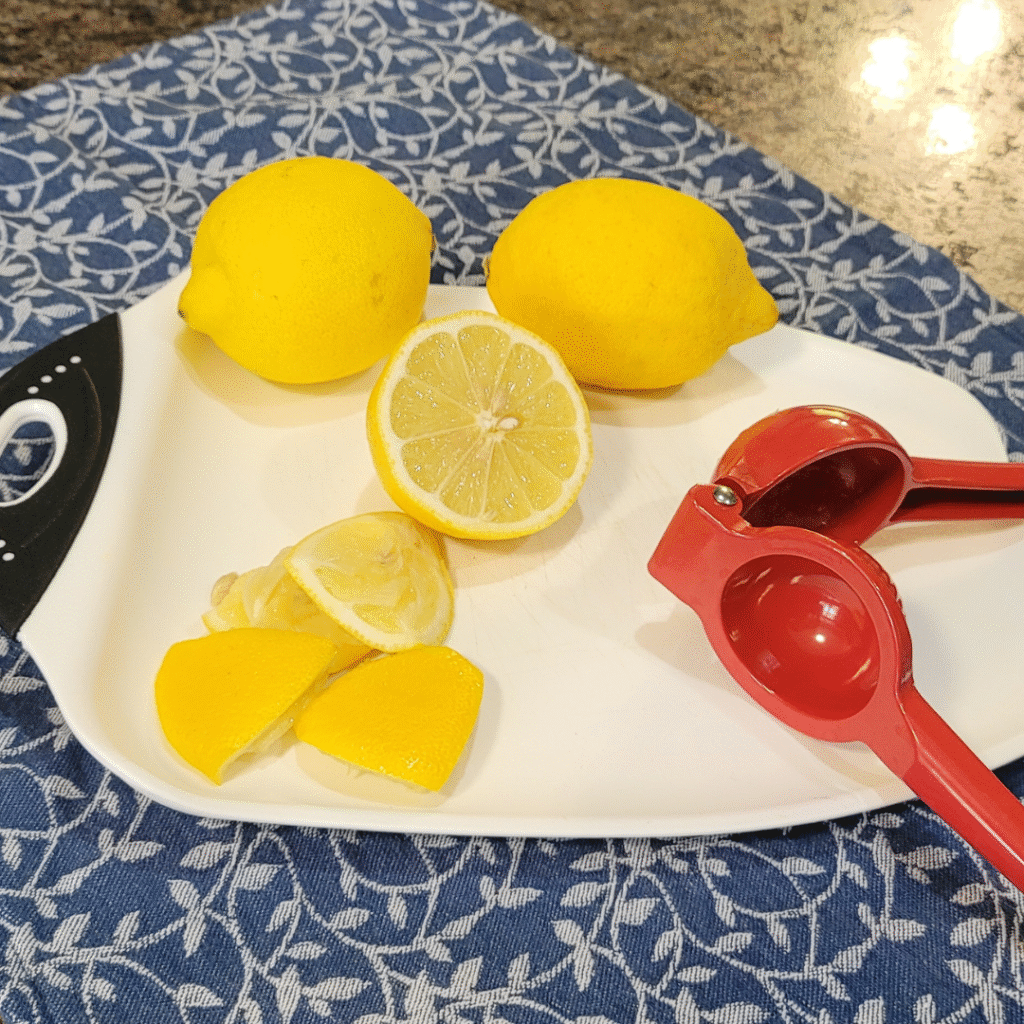 lemon water homespun steel blog