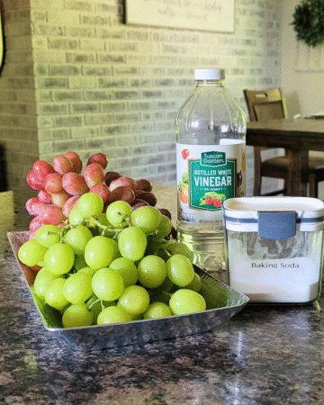 washing grapes with baking soda and vinegar homespun steel blog 6